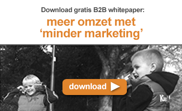 Meer omzet, met 'minder marketing' in B2B (whitepaper)